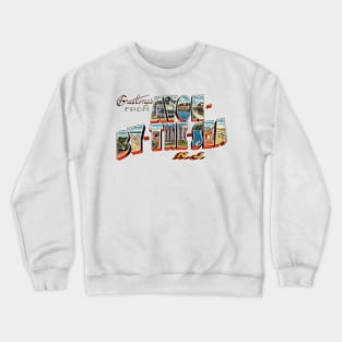 Greetings from Avon By The Sea New Jersey Crewneck Sweatshirt